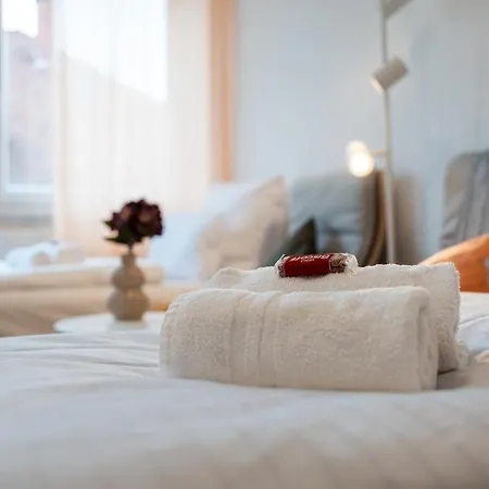 Διαμέρισμα 7-einzelbetten-3-zimmer-zentrum-pforzheim